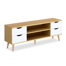 Load image into Gallery viewer, Lucille 1.2M Entertainment Unit - Maple + White