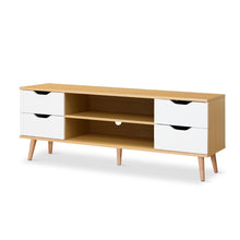 Load image into Gallery viewer, Lucille 1.2M Entertainment Unit - Maple + White