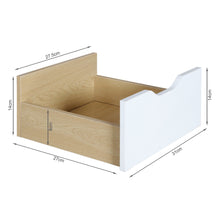 Load image into Gallery viewer, Lucille 1.2M Entertainment Unit - Maple + White