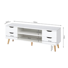 Load image into Gallery viewer, Lucille 1.2M Entertainment Unit - White