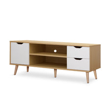 Load image into Gallery viewer, Laguna 1.2M Entertainment Unit - Maple + White