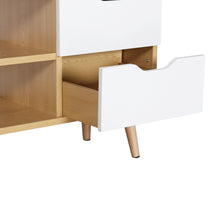 Load image into Gallery viewer, Laguna 1.2M Entertainment Unit - Maple + White