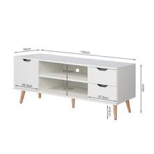 Load image into Gallery viewer, Laguna 1.2M Entertainment Unit - White
