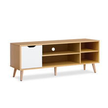 Load image into Gallery viewer, Como 1.2M Entertainment Unit - Maple + White