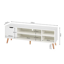 Load image into Gallery viewer, COMO 1.2M Entertainment Unit - White