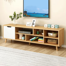 Load image into Gallery viewer, Como 1.4M Entertainment Unit - Maple + White