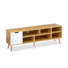 Load image into Gallery viewer, Como 1.4M Entertainment Unit - Maple + White