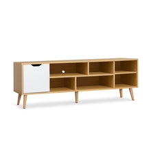 Load image into Gallery viewer, Como 1.4M Entertainment Unit - Maple + White