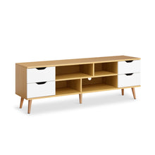 Load image into Gallery viewer, Lucille 1.4M Entertainment Unit - Maple + White