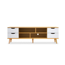 Load image into Gallery viewer, Lucille 1.4M Entertainment Unit - Maple + White