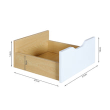Load image into Gallery viewer, Lucille 1.4M Entertainment Unit - Maple + White