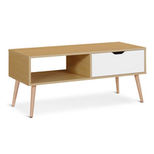 Load image into Gallery viewer, Riley Wooden Coffee Table - Maple + White