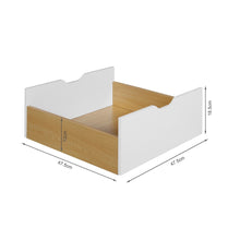 Load image into Gallery viewer, Riley Wooden Coffee Table - Maple + White