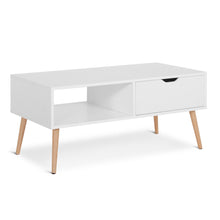 Load image into Gallery viewer, Riley Wooden Coffee Table - White