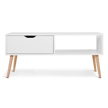 Load image into Gallery viewer, Riley Wooden Coffee Table - White