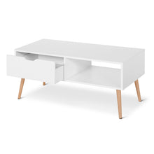 Load image into Gallery viewer, Riley Wooden Coffee Table - White