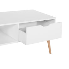 Load image into Gallery viewer, Riley Wooden Coffee Table - White