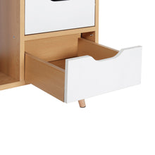 Load image into Gallery viewer, Luca Bedside Table - Maple + White