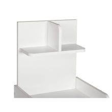 Load image into Gallery viewer, Vivian Bedside Table with Shelves - White