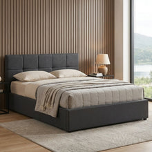 Load image into Gallery viewer, Elizabeth Double Gas Lift Bed Frame - Dark Grey