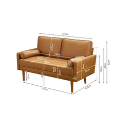 Load image into Gallery viewer, Alaina 2 Seater Sofa - Brown