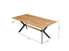 Load image into Gallery viewer, Jackson Dining Table 180 x 90cm - Natural