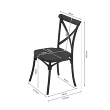 Load image into Gallery viewer, Isaac Dining Chair - Set of 4 - Black