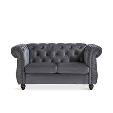Load image into Gallery viewer, Emily Velvet 2 Seater Sofa – Grey