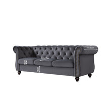 Load image into Gallery viewer, Emily Velvet 3 Seater Sofa – Grey