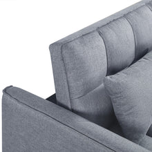 Load image into Gallery viewer, Vida 2 Seater Sofa Bed - Grey