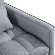 Load image into Gallery viewer, Vida 2 Seater Sofa Bed - Grey