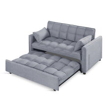 Load image into Gallery viewer, Vida 2 Seater Sofa Bed - Grey