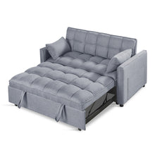 Load image into Gallery viewer, Vida 2 Seater Sofa Bed - Grey