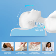 Load image into Gallery viewer, MiniContour Memory Foam Pillow 60 x 35 x 8/10CM
