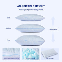 Load image into Gallery viewer, LoftEase Shredded Memory Foam Pillow 70 x 45 x 19CM