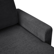 Load image into Gallery viewer, Amy 3 Seater Sofa Bed with Storage - Dark Grey