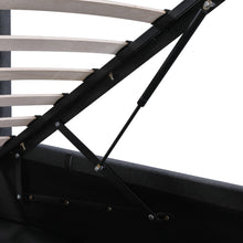 Load image into Gallery viewer, Sereno Queen Gas Lift Bed Frame - Heather Grey
