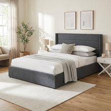 Load image into Gallery viewer, Oasis Queen Gas Lift Bed Frame - Dark Grey