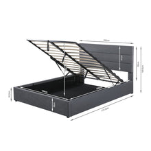 Load image into Gallery viewer, Arbor Queen Gas Lift Bed Frame - Dark Grey
