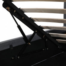 Load image into Gallery viewer, Novi Queen Gas Lift Bed Frame - Dark Grey