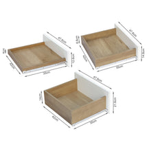 Load image into Gallery viewer, Harris 6 Drawer Tallboy with Mirror - Oak + White