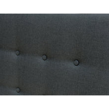 Load image into Gallery viewer, Susan Double Fabric Upholstered Headboard - Charcoal