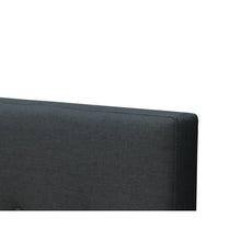 Load image into Gallery viewer, Susan Double Fabric Upholstered Headboard - Charcoal