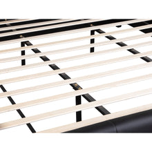 Load image into Gallery viewer, Augusta Super King PU Bed Frame - Black
