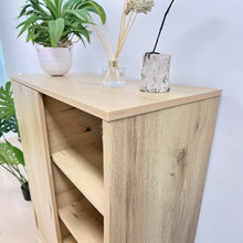 Load image into Gallery viewer, Frohna Bookshelf Cabinet with Drawer - Oak