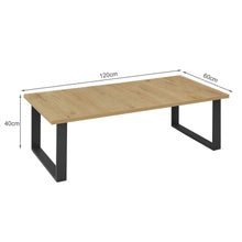 Load image into Gallery viewer, Frohna Rectangular Coffee Table - Oak