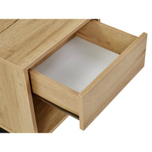 Load image into Gallery viewer, Frohna Wooden Bedside Table Nightstand - Oak
