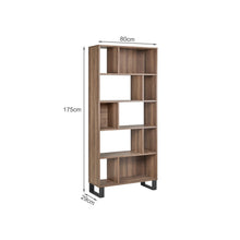 Load image into Gallery viewer, Frohna Bookshelf Display Shelf - Walnut