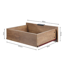 Load image into Gallery viewer, Ocala Low Boy 6 Drawer Chest Dresser - Walnut