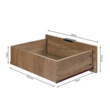 Load image into Gallery viewer, Ocala Low Boy 8 Drawer Chest Dresser - Walnut